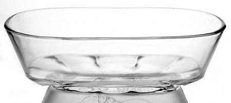 Lion 7" Length Oval Compote No Lid