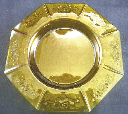 Floradora Amber Plate