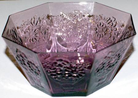 Floradora Amethyst Small Fruit Dessert Bowl