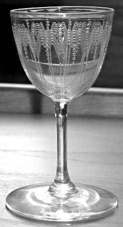 UNK3122 Sherry Glass