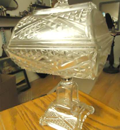 Ashman 8" Compote & Lid