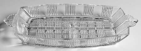 UNK2722 9" Oblong 3 Part Celery/Relish