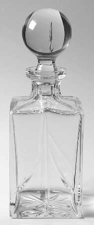 UNK3429 Square Decanter with Stopper