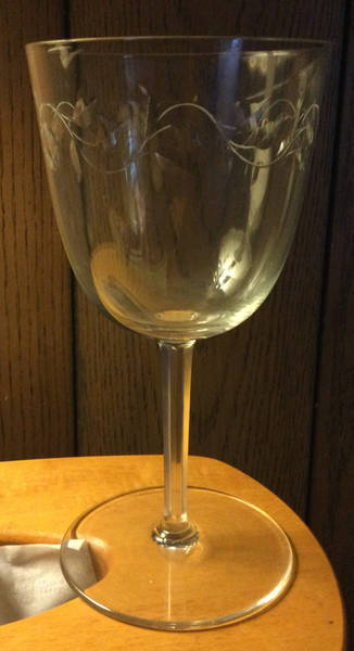 UNK4044 Water Goblet