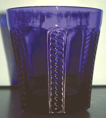 Cable Cobalt Blue Flat Tumbler