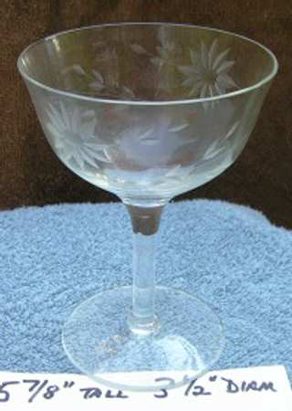 UNK4106 Champagne/Tall Sherbet