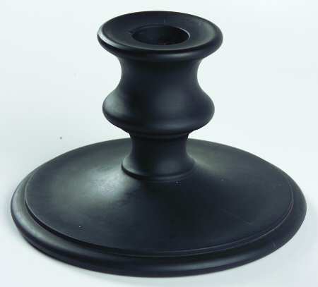 93 (Black Satin) 3" Single Light Candlestick