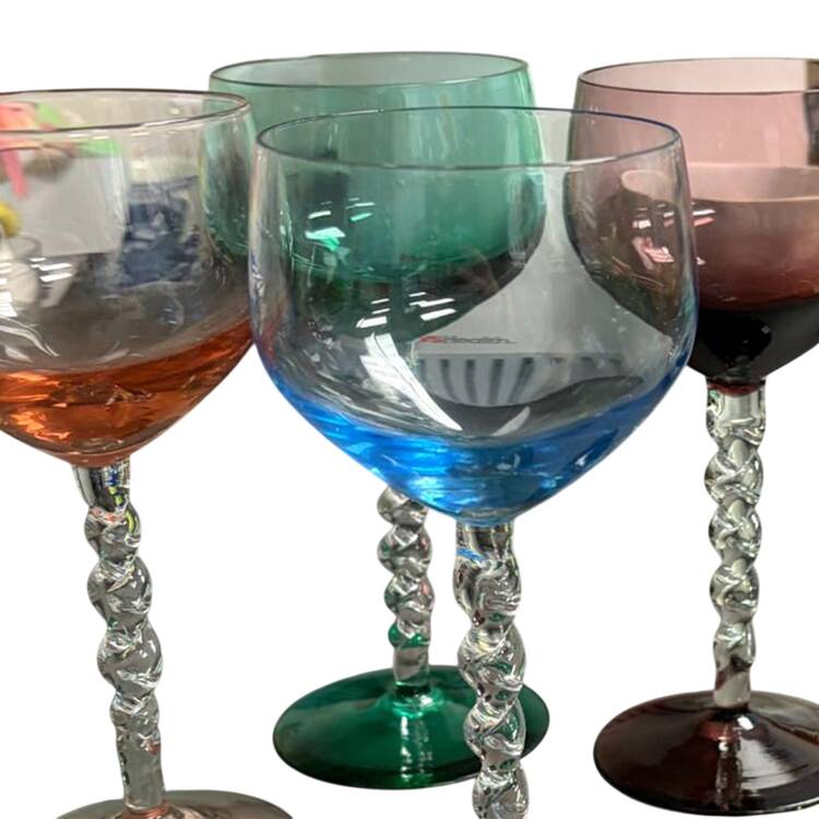 UNK3573 Turquoise Water Goblet