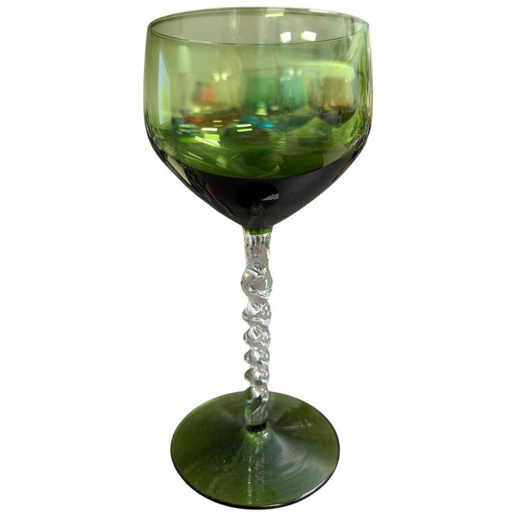 UNK3573 Green Water Goblet