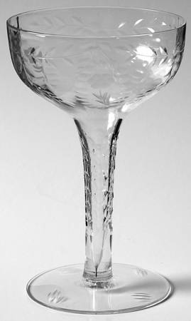 UNK4186 Tall Hollow Stem Champagne