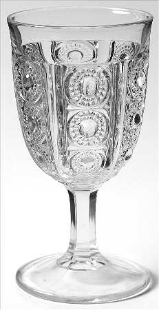 Panelled Jewel Water Goblet