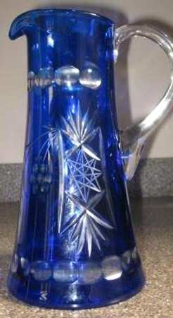 519 Various Colors 96 Oz Cobalt Blue Pitcher
