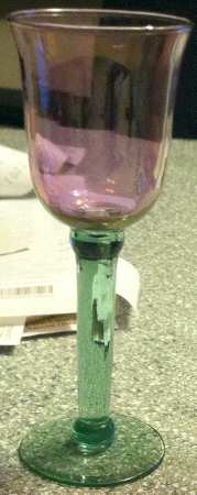 UNK2849 Amethyst Water Goblet