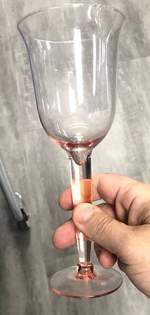 UNK2855 (Pink) Water Goblet