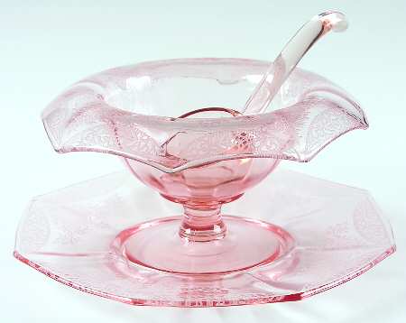 UNK4450 Mayonnaise Bowl, Underplate and Ladle