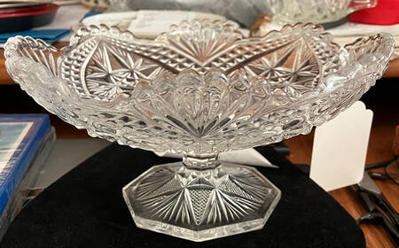 UNK4524 3" Low Open Compote