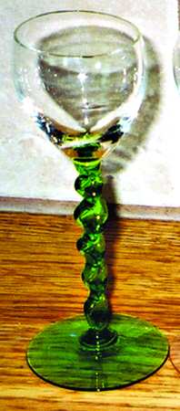 UNK4705 (Green) Cordial Glass