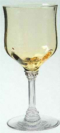 UNK534 Yellow Water Goblet