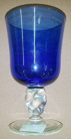 UNK4760 Cobalt Water Goblet