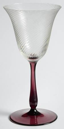 UNK2752 Amethyst Wine Glass