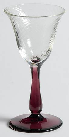 UNK2752 Amethyst Cordial Glass