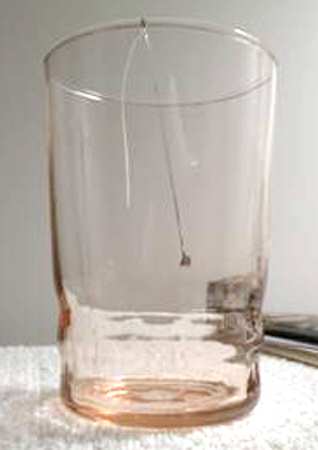 UNK4802 Pink Flat Tumbler