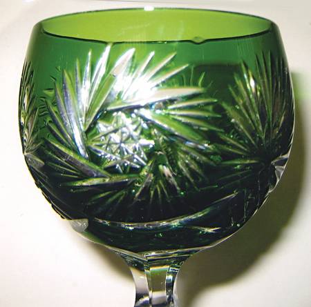 UNK3331 Emerald Green Hock Wine