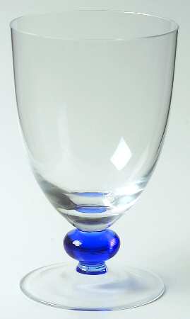 UNK5167 Blue Wine Glass