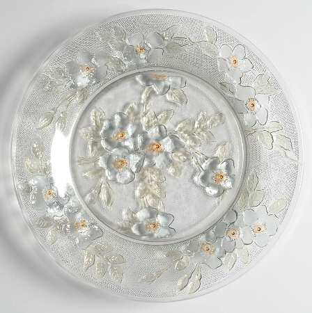Rosanna Clear Luncheon Plate