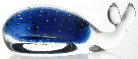 Animals & Figurines (Multicolor) Blue Clear Whale