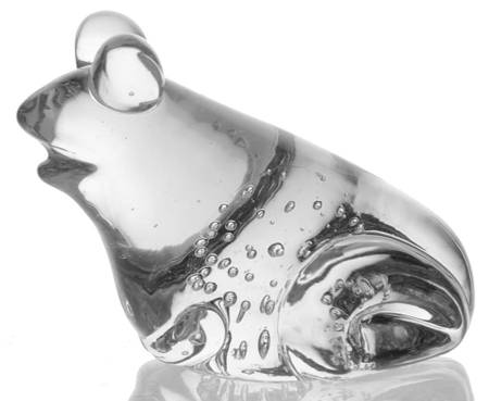 Animals & Figurines (Clear) Small Clear Frog
