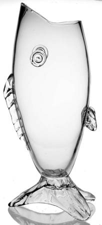 Animals & Figurines (Clear) Fish Vase