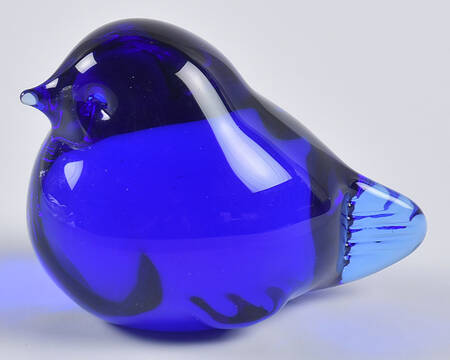 Animals & Figurines (Multicolor) Small Blue Bird