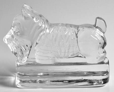 Animals & Figurines (Clear) Scottie Dog Bookend
