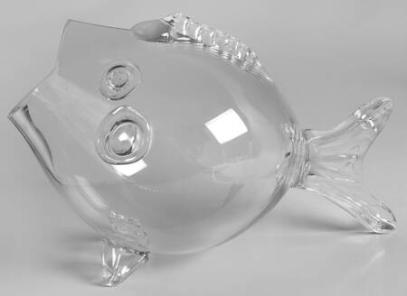 Animals & Figurines (Clear) Fish Vase