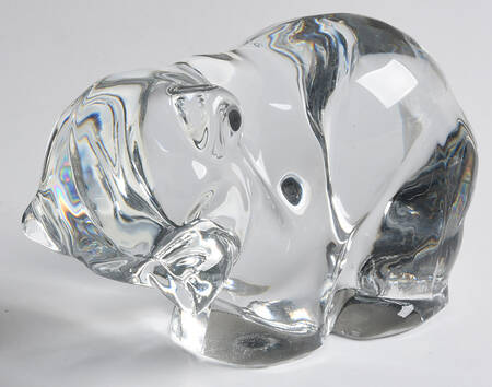 Animals & Figurines (Clear) Bear Figurine