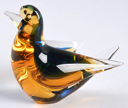 Animals & Figurines (Multicolor) Small Bird Figurine