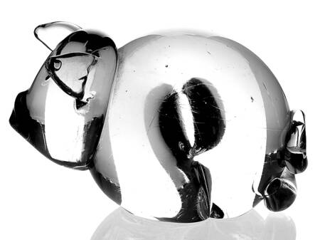Animals & Figurines (Clear) Pig