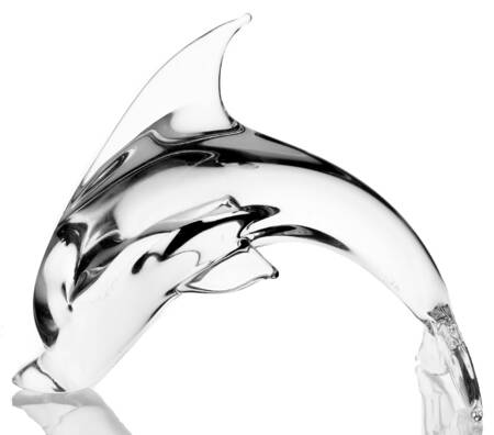 Animals & Figurines (Clear) Dolphin