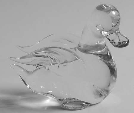 Animals & Figurines (Clear) Large Duck