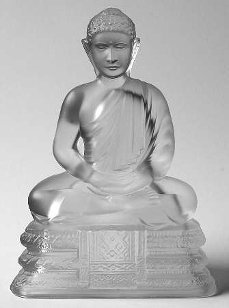 Animals & Figurines (Clear) Buddha