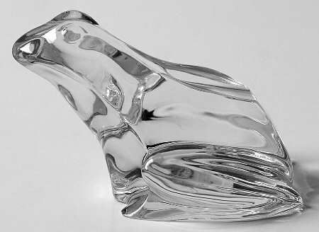 Animals & Figurines (Clear) Frog Figurine