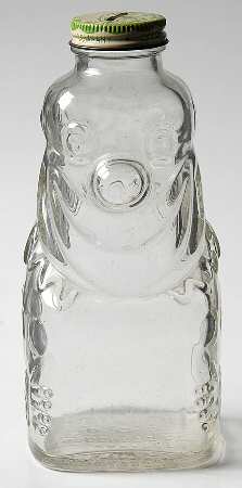 Animals & Figurines (Clear) Screw Top Clown Soda/Bank