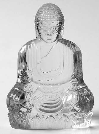 Animals & Figurines (Clear) Buddha