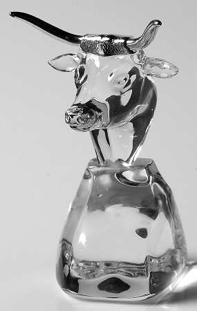 Animals & Figurines (Clear) Bull's Head