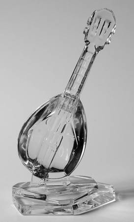 Animals & Figurines (Clear) Lute Figurine