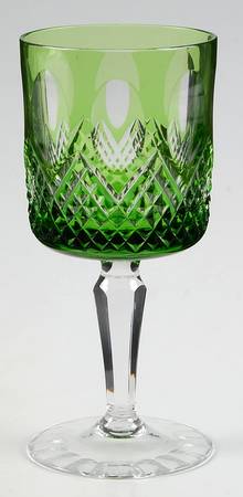 Unk5402 Emerald Green Water Goblet
