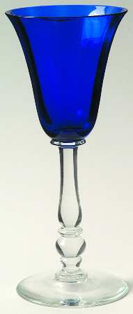 UNK5274 Cobalt Blue Wine Glass