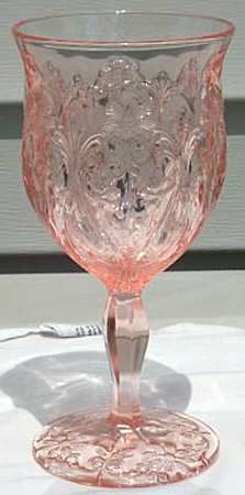 UNK5622 Pink Water Goblet