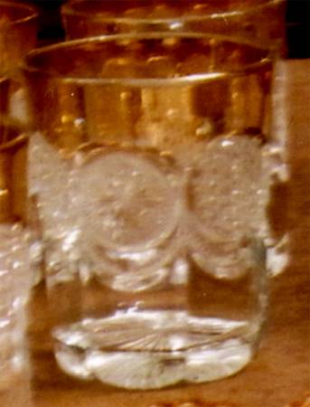 States, The (Gold Trim) Flat Tumbler